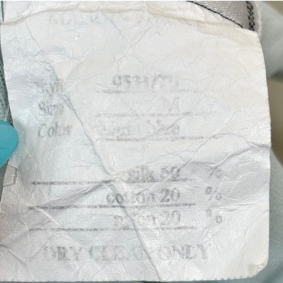 Fanny Liautard Babydoll Dress Sz M Blue Chiffon Embroidered Silk Fairy Etherial - Picture 11 of 12